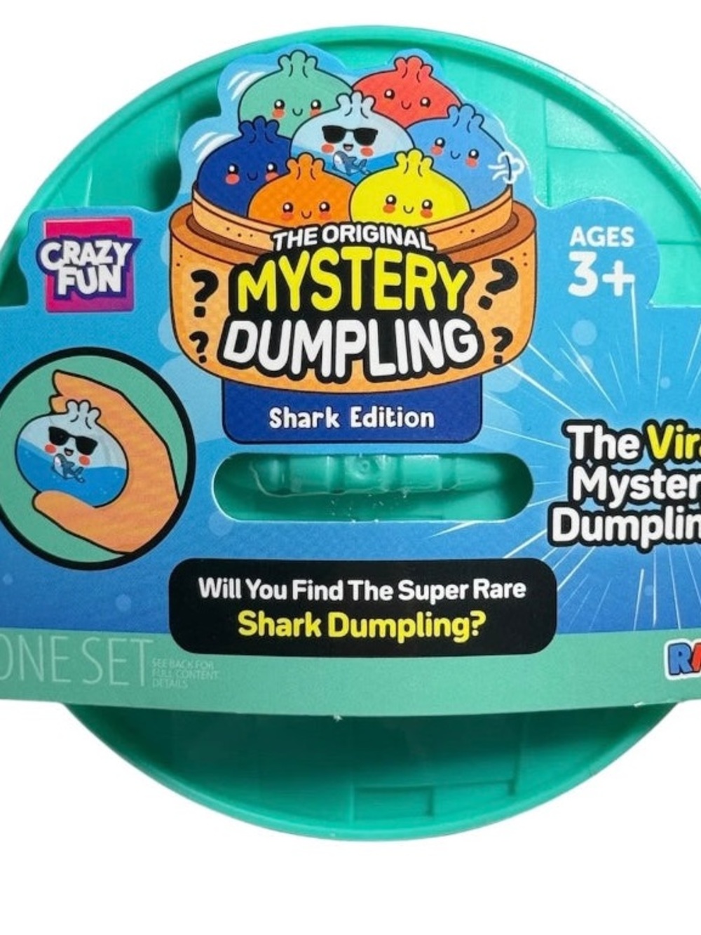 Crazy Fun Mystery Squishy Dumpling Shark Edition